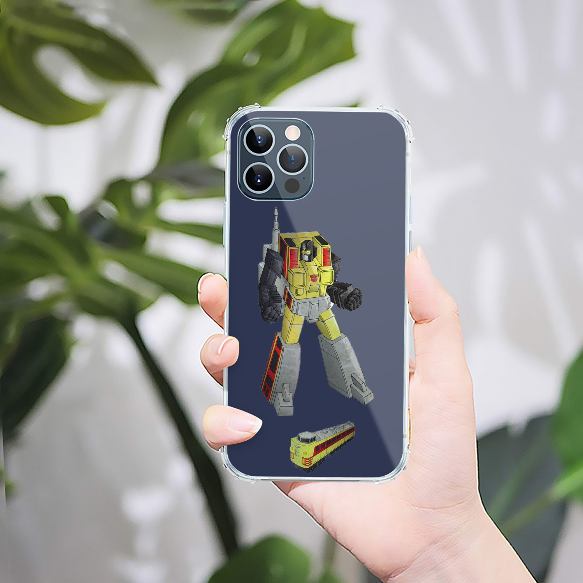（画像用）  【iPhone 12シリーズ対応】透明スマホケース（クリアソフトケース）